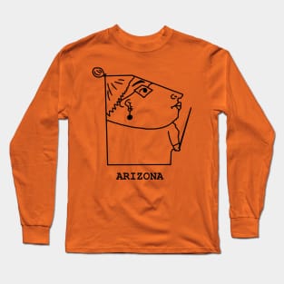 Arizona Upside Down Long Sleeve T-Shirt